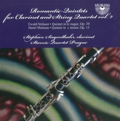 Romantic Quintets For Clarinet And String - Siegenthaler,Stephan/Stamie Quartet Prague