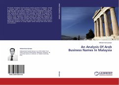 An Analysis Of Arab Business Names In Malaysia