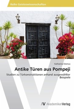 Antike Türen aus Pompeji