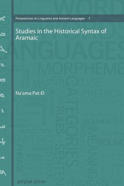 Studies in the Historical Syntax of Aramaic