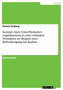 Konzept eines Cyber-Physischen Logistiksystems in einer schlanken Produktion am Beispiel einer Reihenfertigung mit Kanban - Kolberg, Dennis