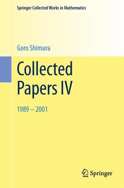 Collected Papers IV - Shimura, Goro
