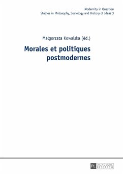 Cover Morales et politiques postmodernes