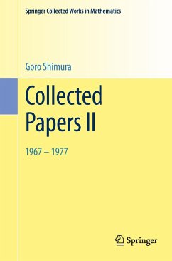 Collected Papers II - Shimura, Goro