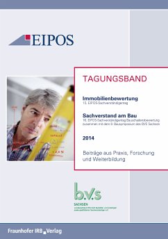 Tagungsband der EIPOS-Sachverständigentage Immobilienbewertung und Sachverstand am Bau 2014. (eBook, PDF)