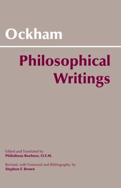Ockham: Philosophical Writings - Ockham, William of