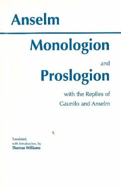 Monologion and Proslogion - Anselm