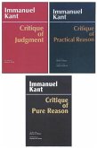 Three Critiques, 3-volume Set Three Critiques, 3-volume Set
