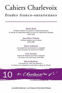 Cahiers Charlevoix 10 - Bock, Michel; Pichette, Jean-Pierre; Laflamme, Simon; Frenette, Yves; Bénéteau, Marcel