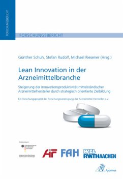 Cover Lean Innovation in der Arzneimittelbranche