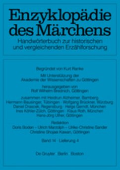 Zwerghirsch - Zypern, Nachträge: Âbî - Zombie / Enzyklopädie des Märchens Band 14, Lieferung 4, Lieferung.4