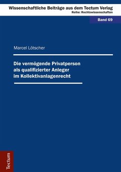 Cover Die vermögende Privatperson als qualifizierter Anleger im Kollektivanlagenrecht (eBook, PDF)