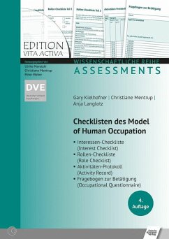 Checklisten des Model of Human Occupation (eBook, PDF) - Kielhofner, Gary; Langlotz, Anja; Mentrup, Christiane