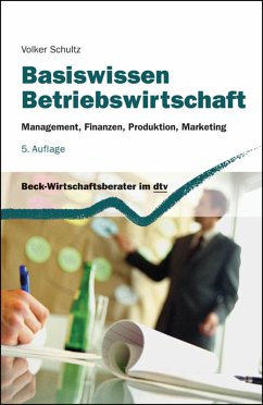 Basiswissen Betriebswirtschaft (eBook, ePUB) - Schultz, Volker
