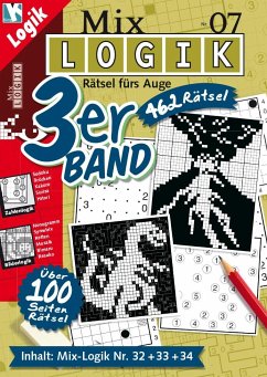 Mix Logik 3er-Band Nr. 7 - Conceptis Puzzles