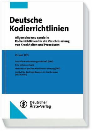 Deutsche Kodierrichtlinien 2015 Deutsche Kodierrichtlinien 2015