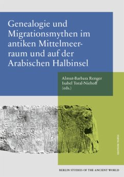 Cover Genealogie und Migrationsmythen im antiken Mittelmeerraum und auf der Arabischen Halbinsel