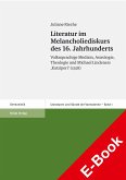 Literatur im Melancholiediskurs des 16. Jahrhunderts (eBook, PDF)