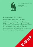 Briefwechsel der Brüder Jacob und Wilhelm Grimm mit Theodor Georg von Karajan, Wilhelm Wackernagel, Johann Hugo Wyttenbach und Julius Zacher (eBook, PDF)