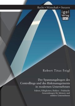 Der Spannungsbogen des Controllings und des Riskmanagements in modernen Unternehmen: Fakten, Fähigkeiten, Risiken - Praktische Anwendungen für kleinere und mittlere Unternehmen - Feigl, Robert Titus