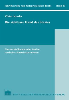 Die sichtbare Hand des Staates (eBook, PDF) - Kessler, Viktor