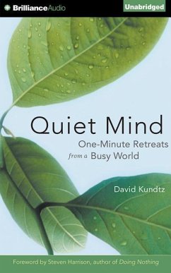 Quiet Mind: One-Minute Retreats from a Busy World - Kundtz, David