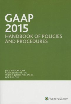 GAAP Handbook of Policies and Procedures (W/CDROM) (2015) - Siegel, Joel G.; Levine, Marc H.; Qureshi, Anique A.