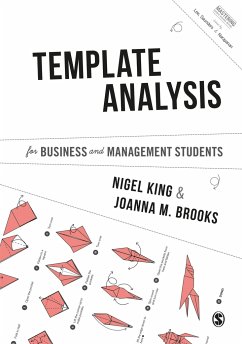 Template Analysis for Business and Management Students - King, Nigel;Brooks, Joanna
