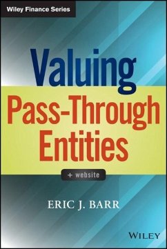 Valuing Pass-Through Entities - Barr, Eric J.