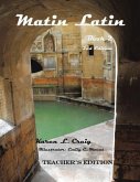 Matin Latin Book 2, 2nd Ed, Teacher