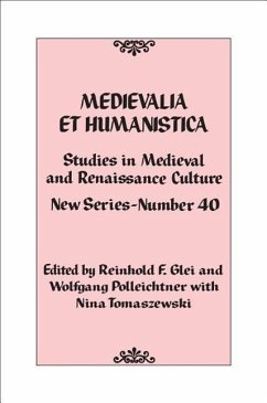 Medievalia Et Humanistica, No. 40