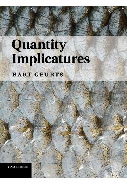 Quantity Implicatures Quantity Implicatures