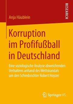 Korruption im Profifußball in Deutschland - Häublein, Anja