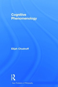 Cognitive Phenomenology - Chudnoff, Elijah