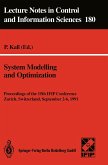System Modelling and Optimization