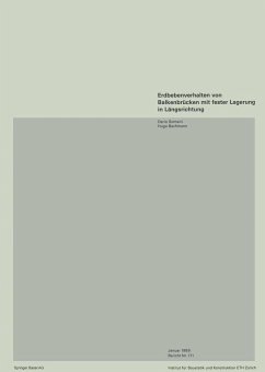 Erdbebenverhalten von Balkenbrücken mit fester Lagerung in Längsrichtung - Bachmann; Somaini