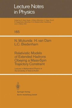 Relativistic Models of Extended Hadrons Obeying a Mass-Spin Trajectory Constraint - Mukunda, D.;Van Dam, H.;Biedenharn, L. C.