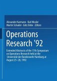 Operations Research ¿92