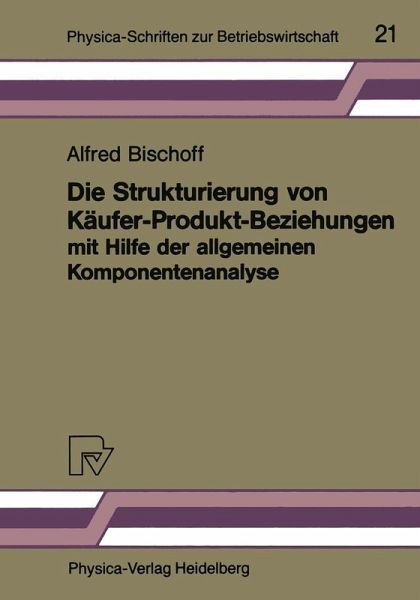 Die Strukturierung von Käufer-Produkt-Beziehungen mit Hilfe der allgemeinen Komponentenanalyse