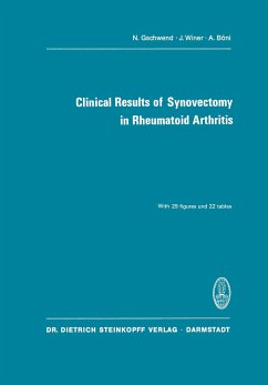 Clinical Results of Synovectomy in Rheumatoid Arthritis - Gschwend, N.;Winer, J.;Böni, A.