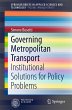 Governing Metropolitan Transport - Bild 1