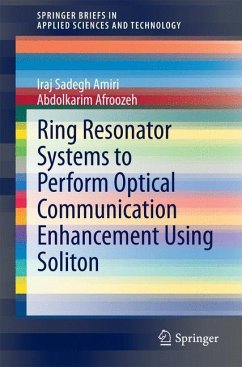 Ring Resonator Systems to Perform Optical Communication Enhancement Using Soliton - Amiri, Iraj Sadegh;Afroozeh, Abdolkarim