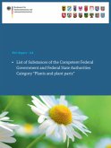List of Substances of the Competent Federal Government and Federal State Authorities