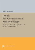Jewish Self-Government in Medieval Egypt (eBook, PDF)