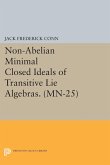 Non-Abelian Minimal Closed Ideals of Transitive Lie Algebras. (MN-25) (eBook, PDF)
