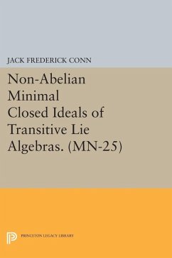 Non-Abelian Minimal Closed Ideals of Transitive Lie Algebras. (MN-25) (eBook, PDF) - Conn, Jack Frederick