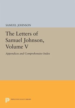 The Letters of Samuel Johnson, Volume V (eBook, PDF) - Johnson, Samuel