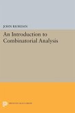 An Introduction to Combinatorial Analysis (eBook, PDF)