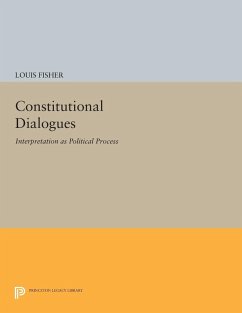 Constitutional Dialogues (eBook, PDF) - Fisher, Louis
