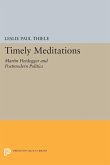 Timely Meditations (eBook, PDF)